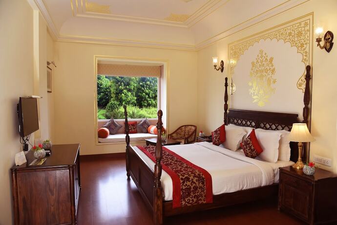Imagen de la habitación del Hotel WelcomHeritage Mount Valley Resort, Ranthambore. Foto 19