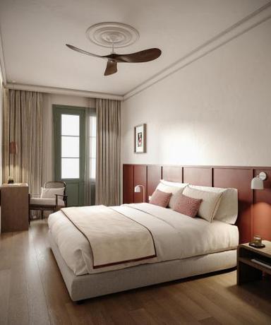 Imagen de la habitación del Hotel Well and Come Málaga. Foto 11