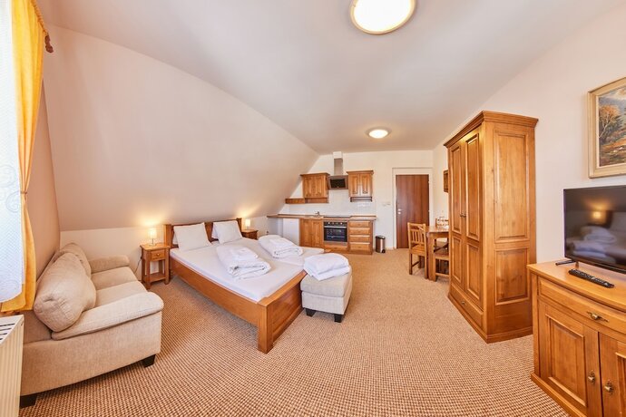 Imagen de la habitación del Hotel Wellness Resort Bouda Mal&aacute; &Uacute;pa. Foto 16