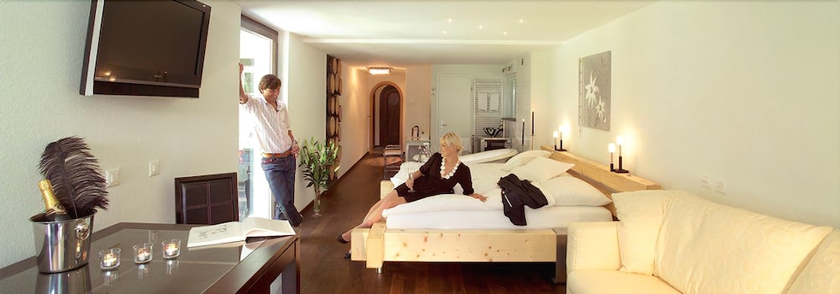 Imagen de la habitación del Hotel Wellness Spa Pirmin Zurbriggen. Foto 7