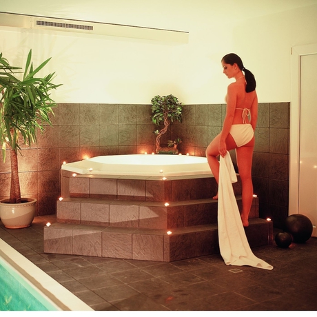 Imagen de la piscina del Hotel Wellness Spa Pirmin Zurbriggen. Foto 16