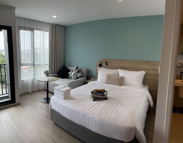 Imagen de la habitación del Hotel Wellness Stay And Sukhumvit 107. Foto 5