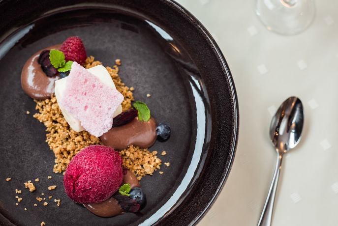 Imagen del bar/restaurante del Hotel Wellness and spa hotel Augustiniánský dům. Foto 8