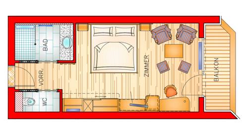 Imagen de la habitación del Hotel Wellnesshotel Eggerwirt. Foto 8