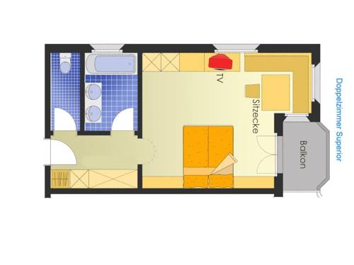 Imagen de la habitación del Hotel Wellnesshotel Engadin. Foto 5