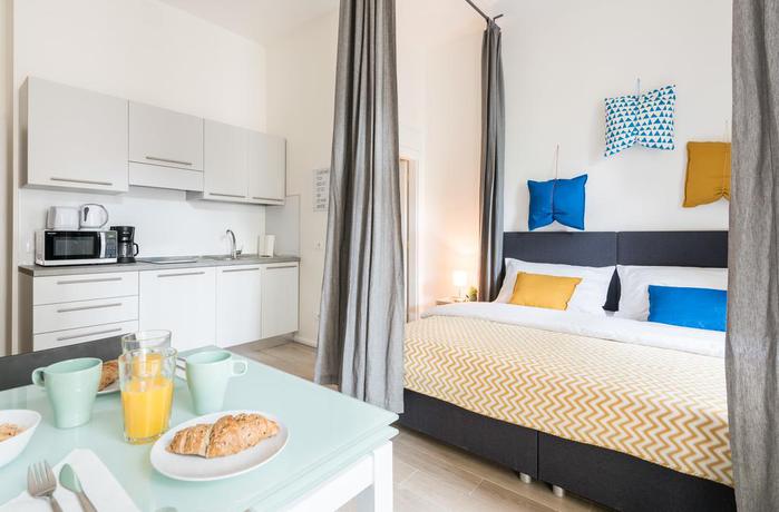 Imagen de la habitación del Hotel Wenzigova Apartments. Foto 3