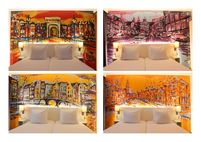 Imagen de la habitación del Hotel WestCord Art Hotel Amsterdam 3*. Foto 4