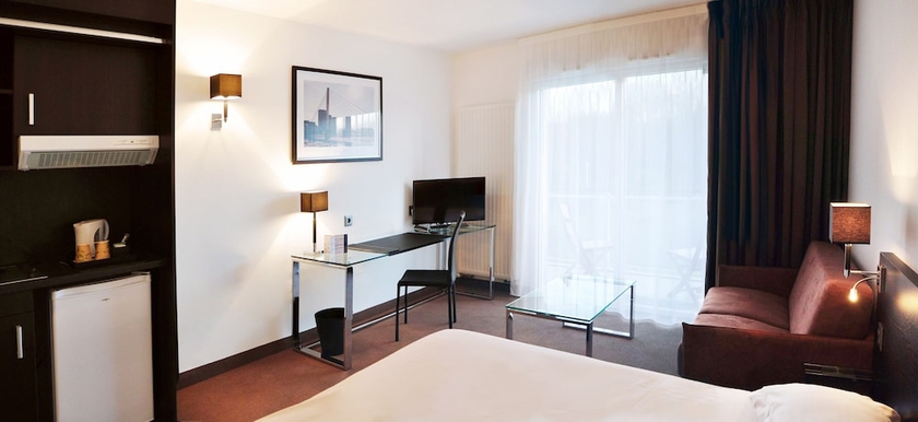 Imagen de la habitación del Hotel Westotel Life Appart'hotels Carquefou. Foto 6