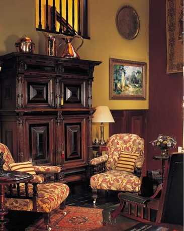 Imagen del bar/restaurante del Hotel Whistletree Manor Boutique. Foto 2