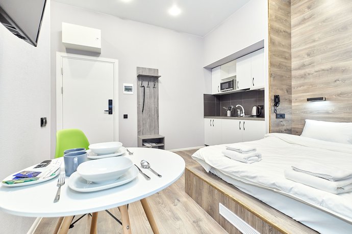 Imagen de la habitación del Hotel White Apart, Tsentralny. Foto 5