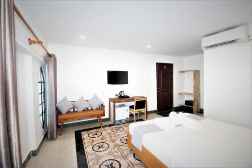 Imagen general del Hotel White Corner, Sangkat Olympic. Foto 1