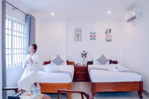 Imagen general del Hotel White Corner, Sangkat Olympic. Foto 11