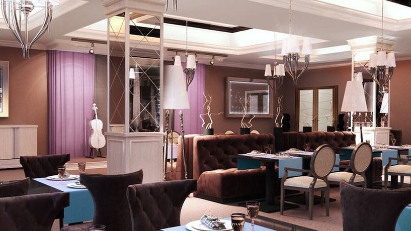 Imagen del bar/restaurante del Hotel White Hill, Belgorod. Foto 9