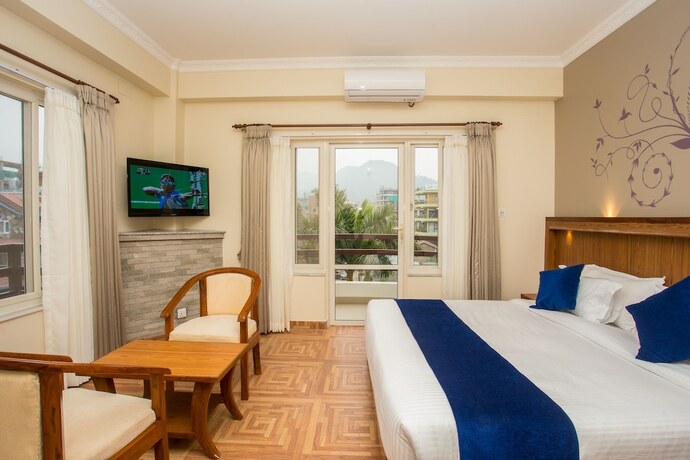 Imagen general del Hotel White Pearl, Pokhara. Foto 4