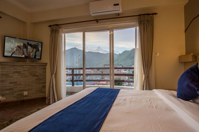Imagen general del Hotel White Pearl, Pokhara. Foto 7
