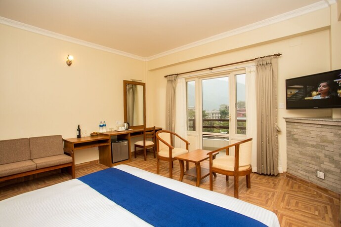 Imagen de la habitación del Hotel White Pearl, Pokhara. Foto 22