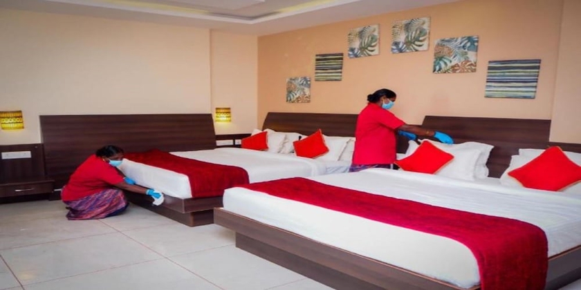 Imagen de la habitación del Hotel White Pearl Residency. Foto 14