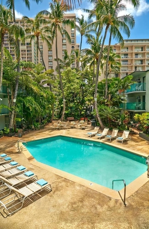 Imagen de la piscina del Hotel White Sands, Honolulu. Foto 14