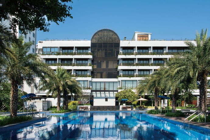 Imagen de la piscina del Hotel White Swan, Guangzhou. Foto 16