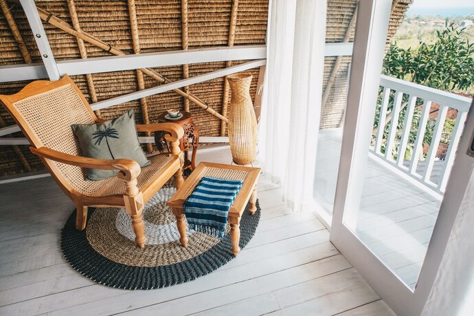 Imagen de la habitación del Hotel White Tortoise Eco Villa's. Foto 24