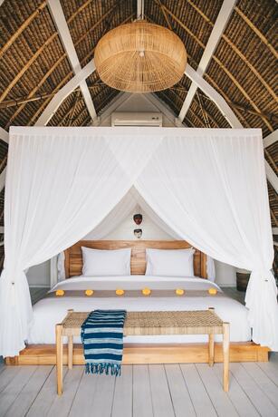 Imagen de la habitación del Hotel White Tortoise Eco Villa's. Foto 33