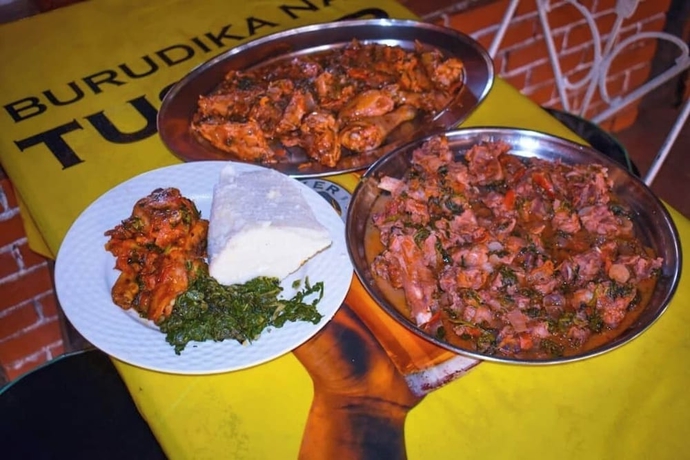 Imagen del bar/restaurante del Hotel White highlands Inn Eldoret. Foto 6