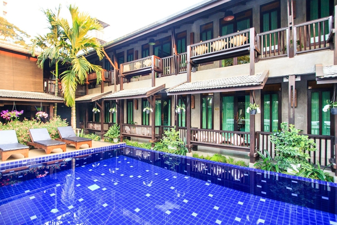 Imagen de la piscina del Hotel Wiang Chang Klan Boutique. Foto 16
