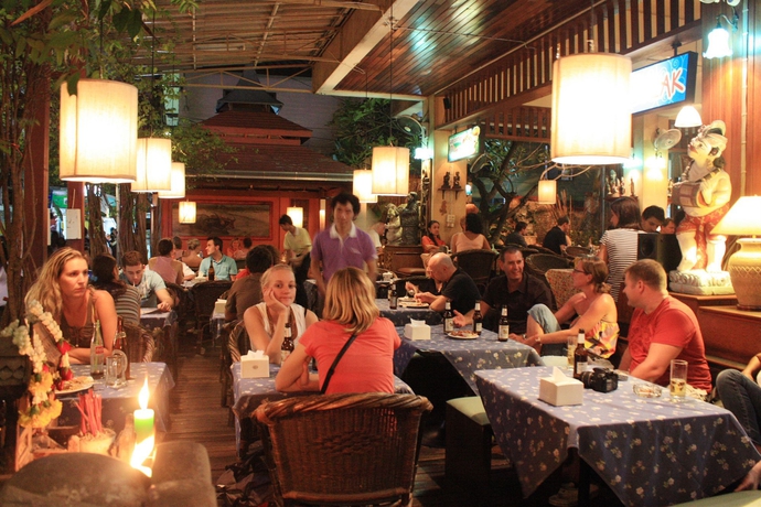 Imagen del bar/restaurante del Hotel Wild Orchid Villa. Foto 3