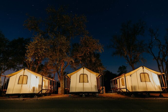 Imagen general del Hotel Wildhaven Sonoma Glamping. Foto 1