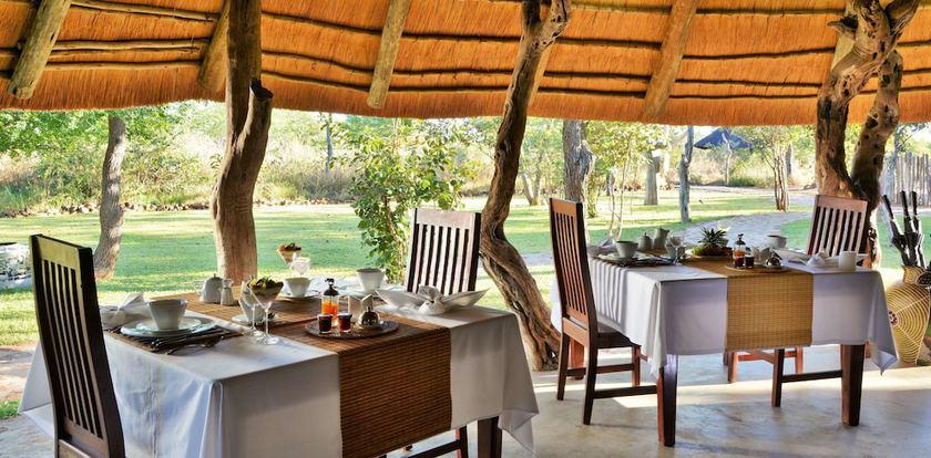 Imagen del bar/restaurante del Hotel Wildtrack Safaris Eco Lodge. Foto 5