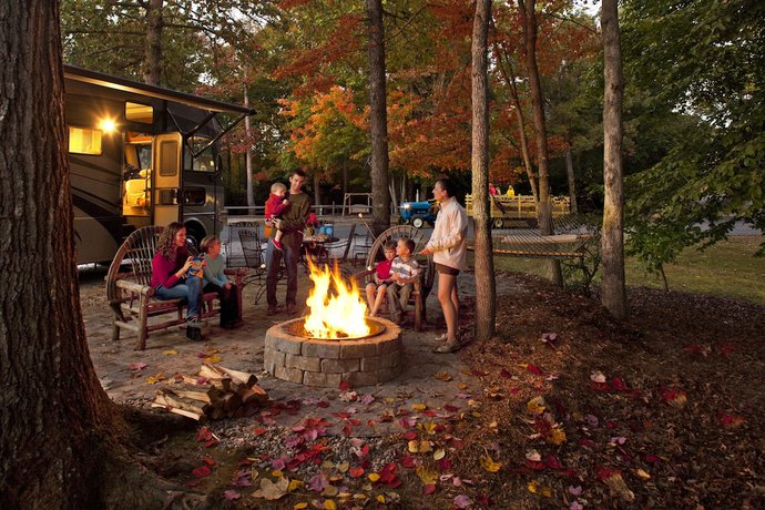 Imagen de los exteriores del Hotel Williamsburg Campground. Foto 12
