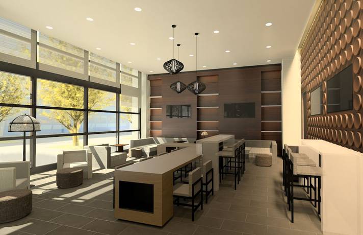 Imagen de los interiores del Hotel Wingate by Wyndham Long Island City. Foto 18