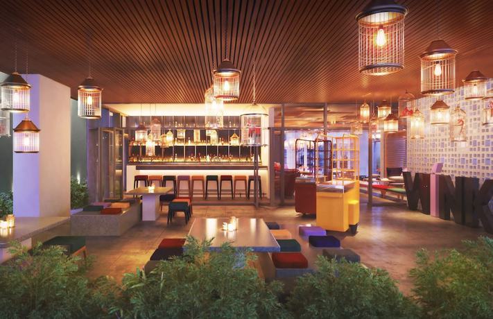 Imagen del bar/restaurante del Hotel Wink Danang Centre, Unscripted by Hyatt - 24 Hours stay. Foto 1