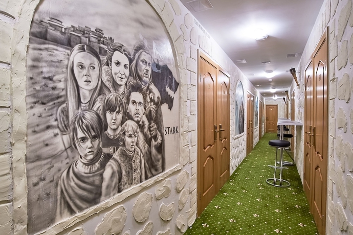 Imagen de los interiores del Hotel Winterfell Baumanskaya. Foto 15