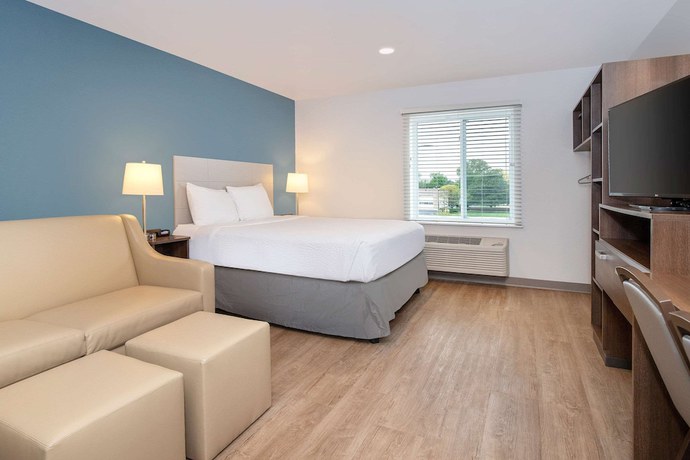 Imagen de la habitación del Hotel WoodSpring Suites Carol Stream - Chicago. Foto 8