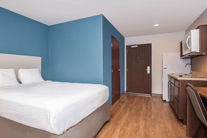 Imagen de la habitación del Hotel WoodSpring Suites Carol Stream - Chicago. Foto 9