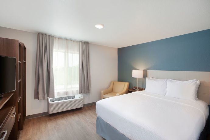 Imagen de la habitación del Hotel WoodSpring Suites Dallas Plano Central Legacy Drive. Foto 6