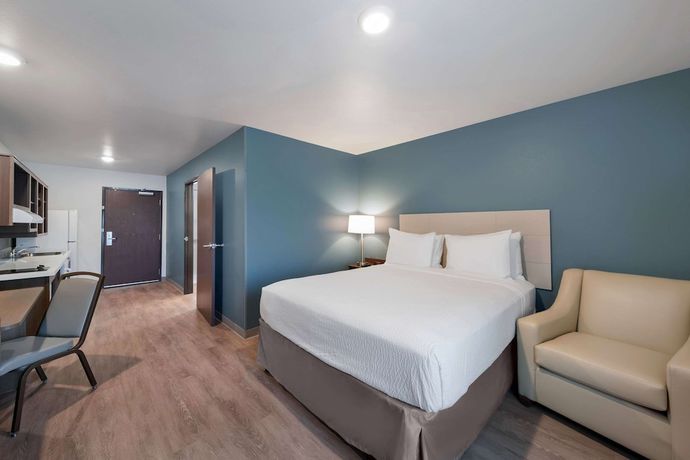 Imagen de la habitación del Hotel WoodSpring Suites Dallas Plano Central Legacy Drive. Foto 8