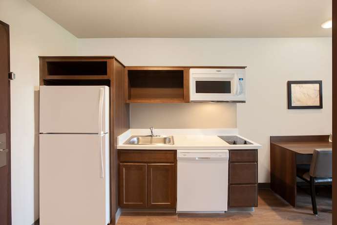 Imagen de la habitación del Hotel WoodSpring Suites Dallas Plano Central Legacy Drive. Foto 10