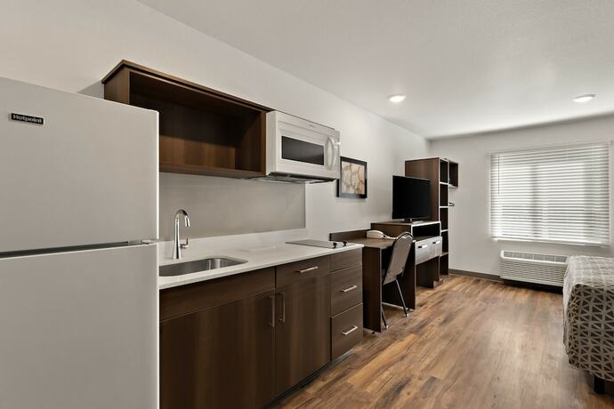 Imagen de la habitación del Hotel WoodSpring Suites Fort Collins. Foto 12