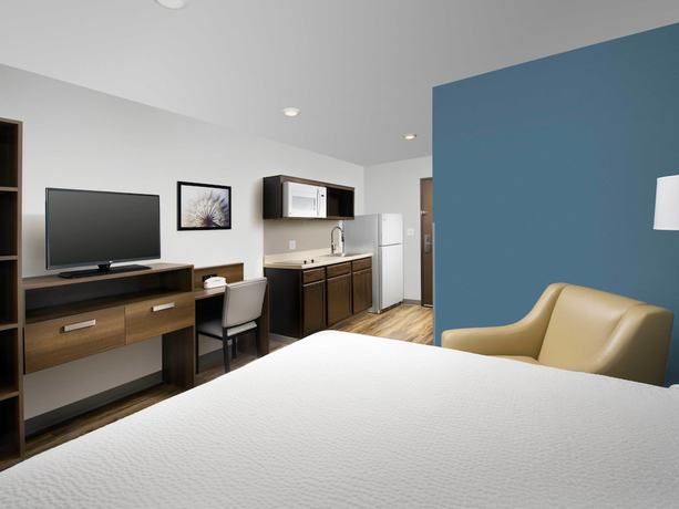 Imagen de la habitación del Hotel WoodSpring Suites Merrillville. Foto 4