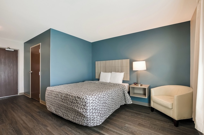 Imagen de la habitación del Hotel WoodSpring Suites Morrisville Raleigh Durham Airport. Foto 9