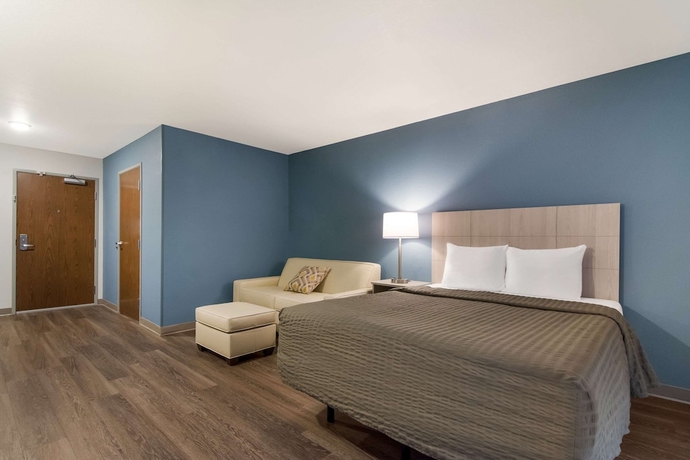 Imagen de la habitación del Hotel WoodSpring Suites Morrisville Raleigh Durham Airport. Foto 11