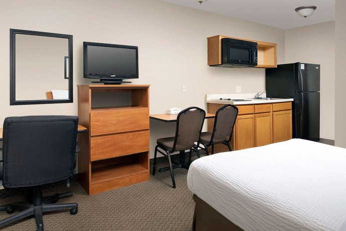 Imagen de la habitación del Hotel WoodSpring Suites Raleigh Garner. Foto 9
