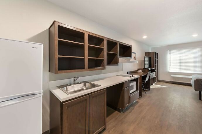 Imagen de la habitación del Hotel Woodspring Suites Dayton North. Foto 15