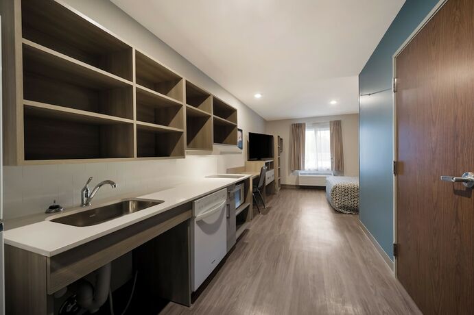 Imagen de la habitación del Hotel Woodspring Suites East Lansing - University Area. Foto 17