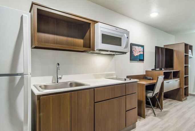 Imagen de la habitación del Hotel Woodspring Suites East Lansing - University Area. Foto 20