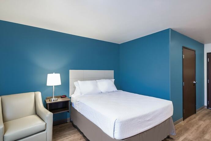 Imagen de la habitación del Hotel Woodspring Suites Elgin - Chicago. Foto 16