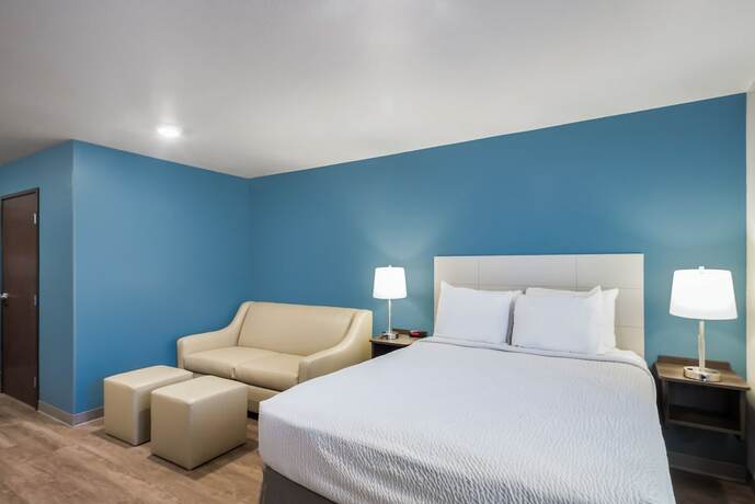 Imagen de la habitación del Hotel Woodspring Suites Elgin - Chicago. Foto 17