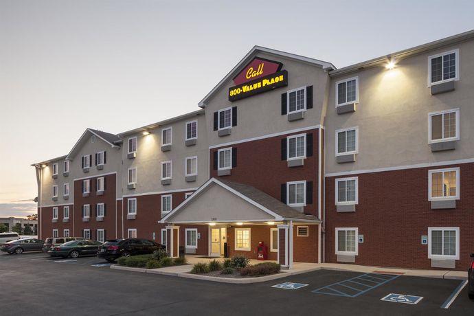 Imagen de la habitación del Hotel Woodspring Suites Fort Wayne. Foto 11